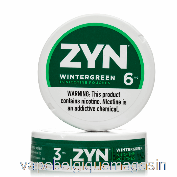 Vape Belgique Zyn Sachets De Nicotine - Gaulthérie 3mg (paquet De 5)